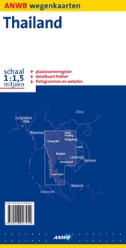 Achterkant van Thailand
