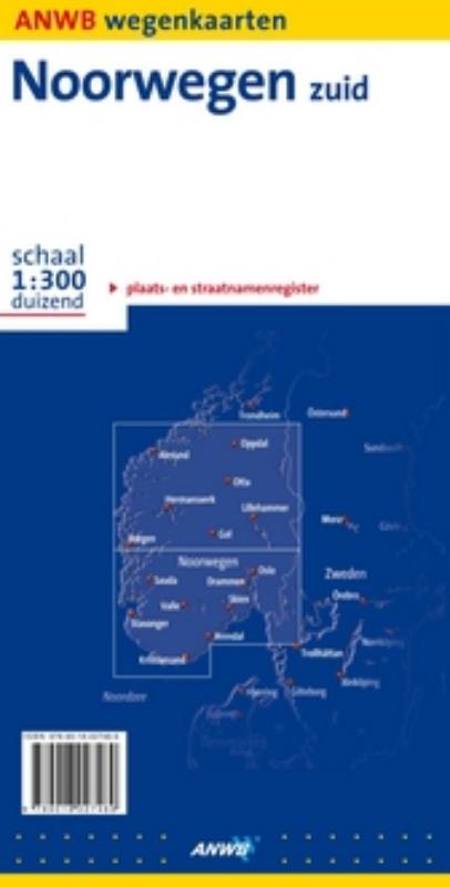 Achterkant van Noorwegen Zuid
