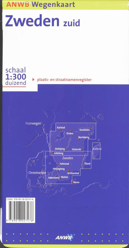 Achterkant van Zweden Zuid