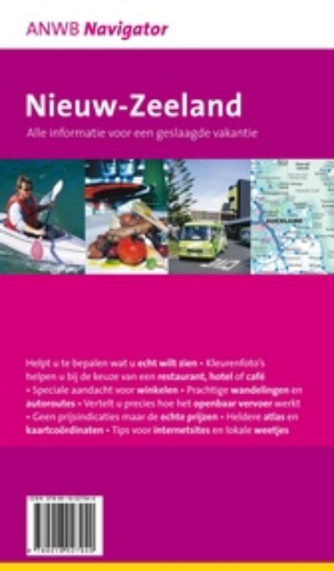 Achterkant van Nieuw Zeeland