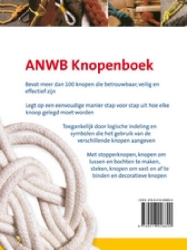 Achterkant van ANWB knopenboek