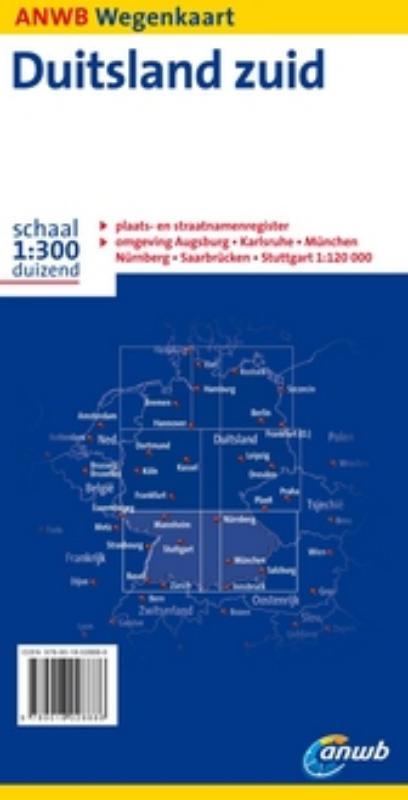 Achterkant van Duitsland Zuid