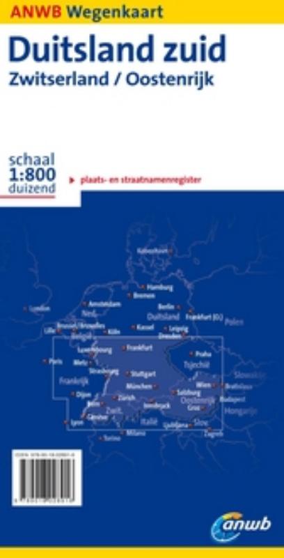 Achterkant van Duitsland Zuid