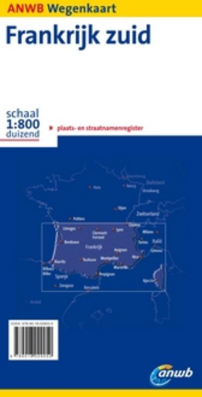Achterkant van Frankrijk Zuid