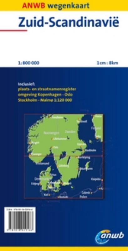 Achterkant van Zuid-Scandinavië