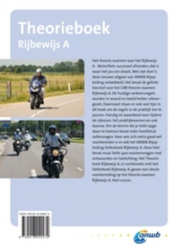 Achterkant van theorieboek