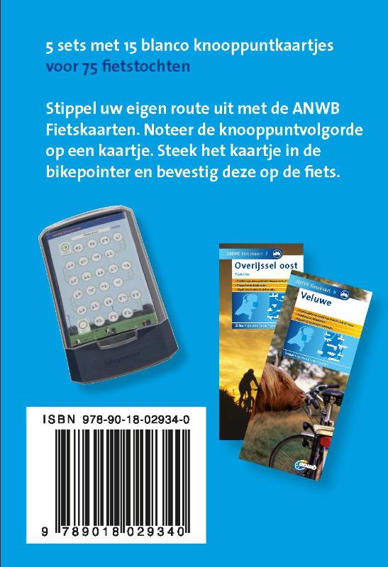 Achterkant van Bikepointervulling 5 sets