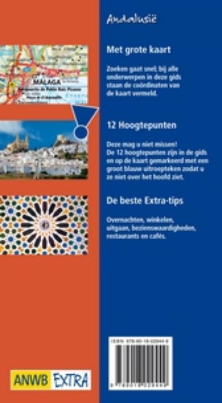 Achterkant van Andalusië