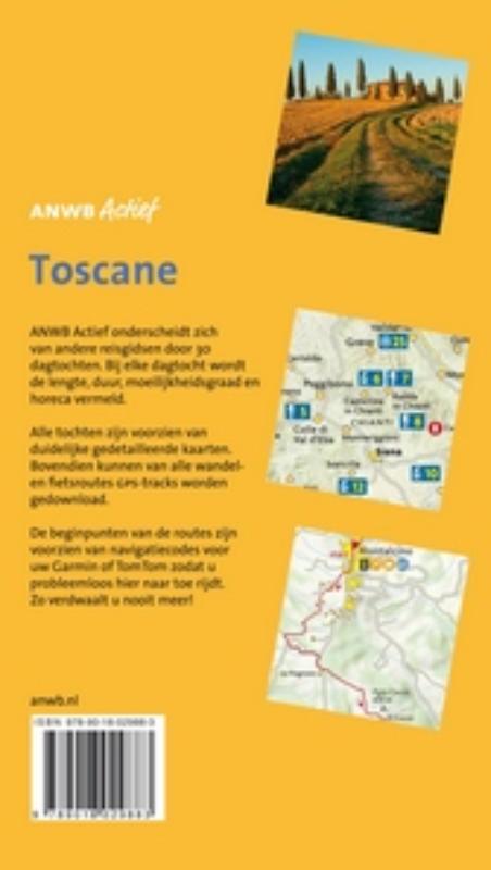 Achterkant van Toscane actief