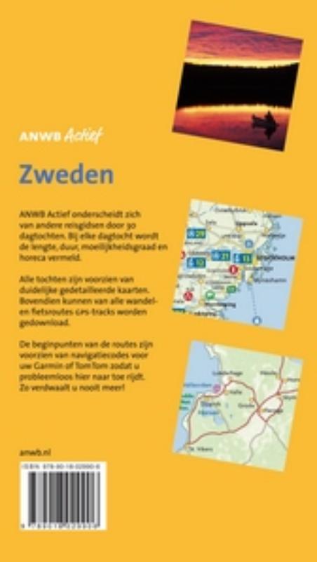Achterkant van Zweden actief