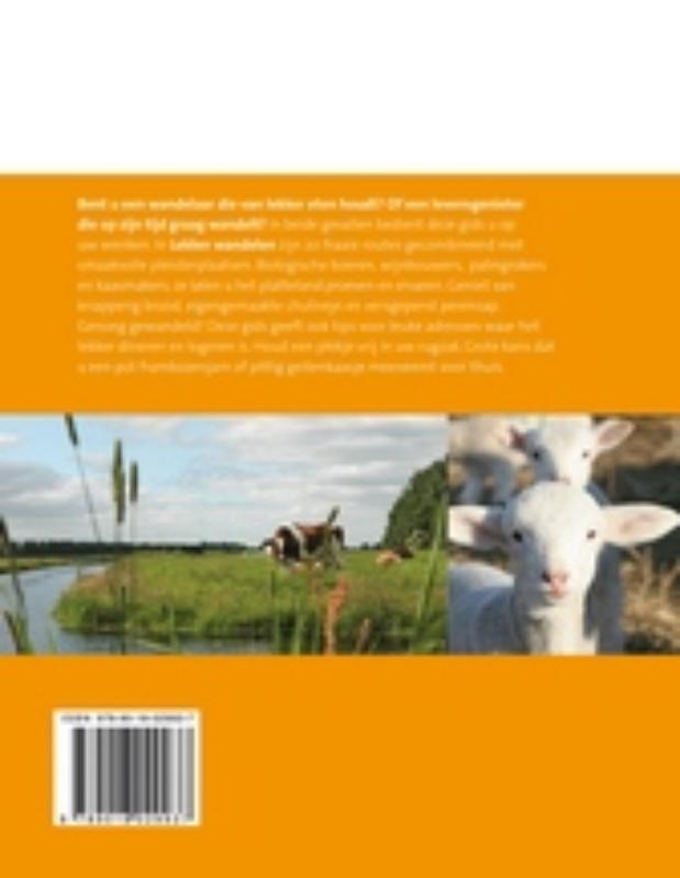 Achterkant van Lekker wandelen