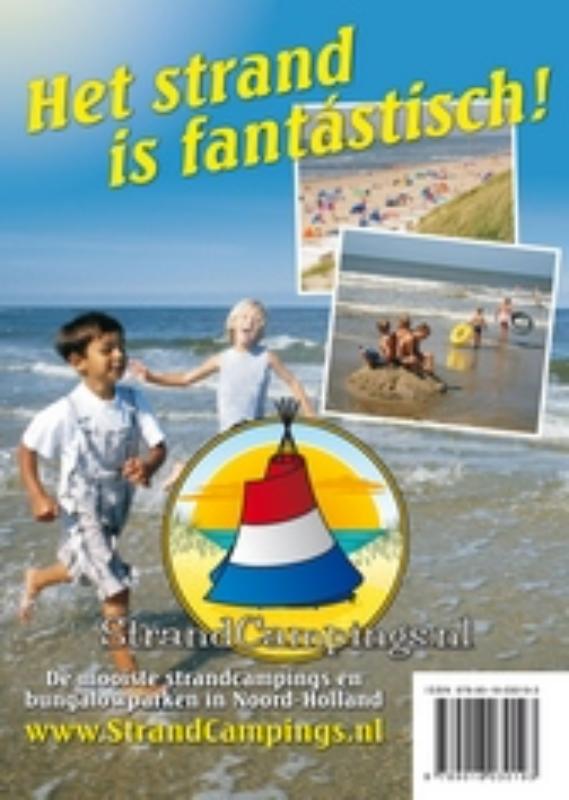 Achterkant van Strandcampings Nederland, België, Frankrijk en Noord-Italië 2010