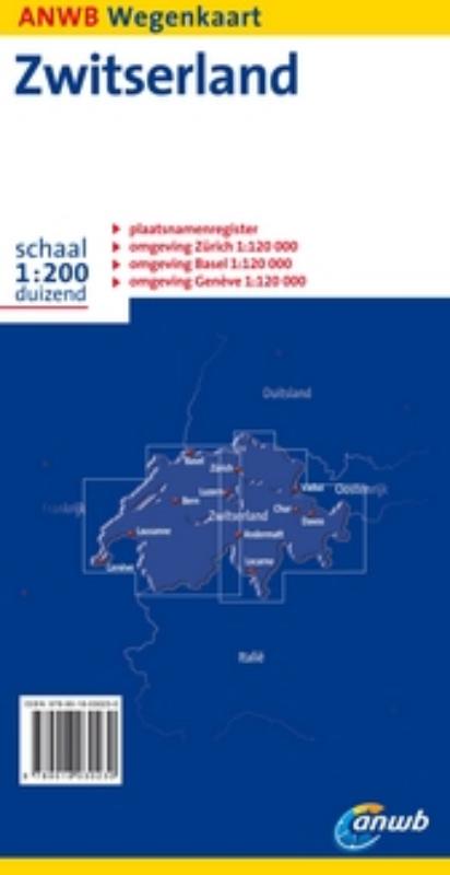 Achterkant van Zwitserland