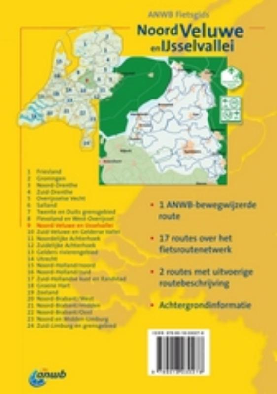 Achterkant van Noord-Veluwe en IJsselvallei
