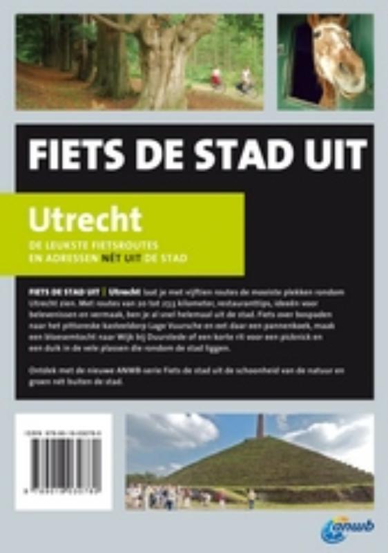 Achterkant van Fiets de stad uit Utrecht