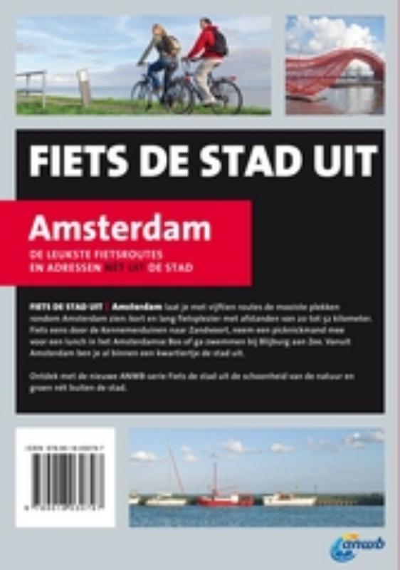 Achterkant van Fiets de stad uit Amsterdam
