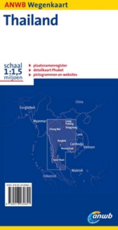 Achterkant van Thailand