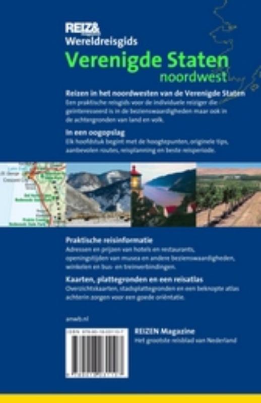 Achterkant van Verenigde Staten noordwest