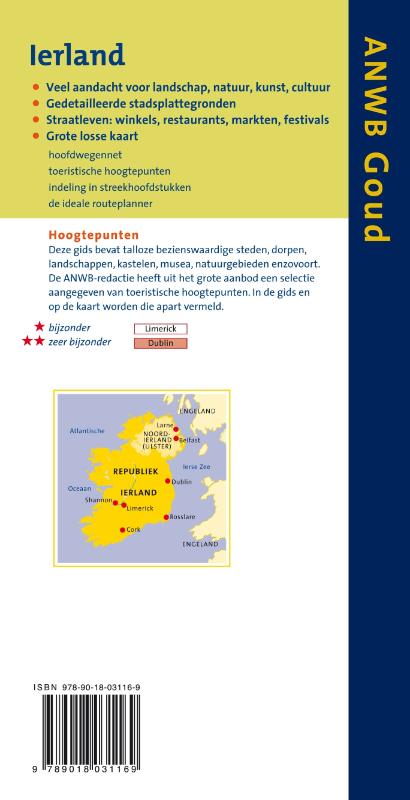 Achterkant van Ierland