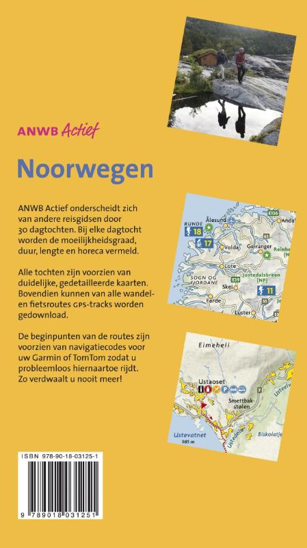Achterkant van Noorwegen