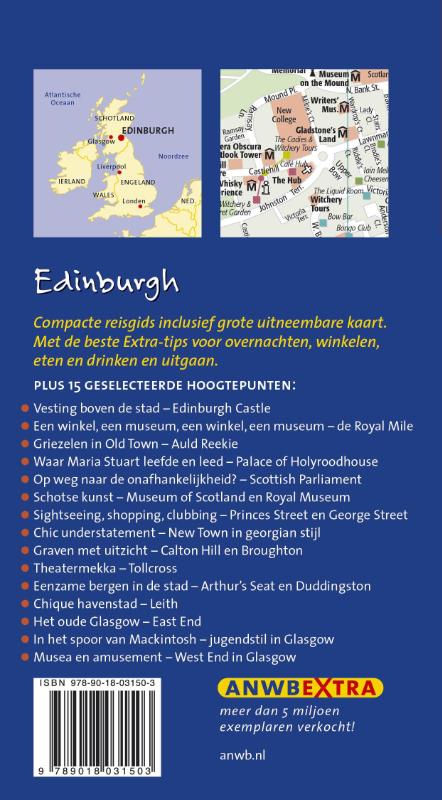 Achterkant van Edinburgh