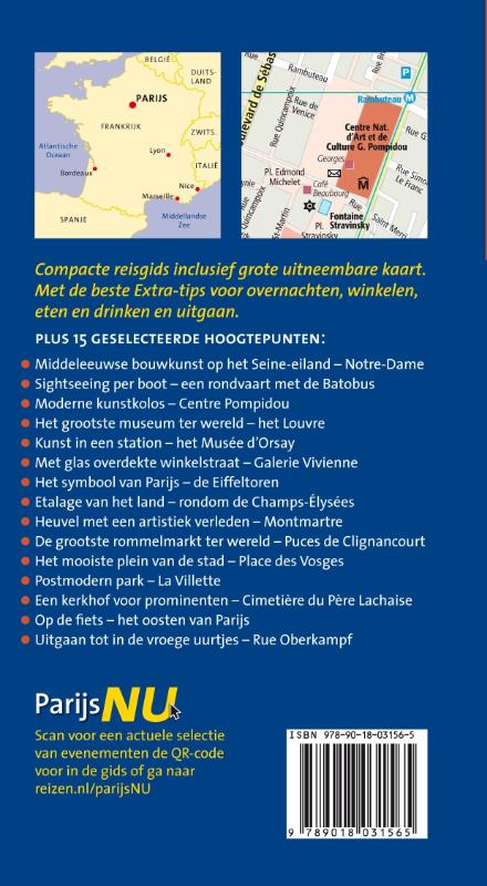 Achterkant van Parijs