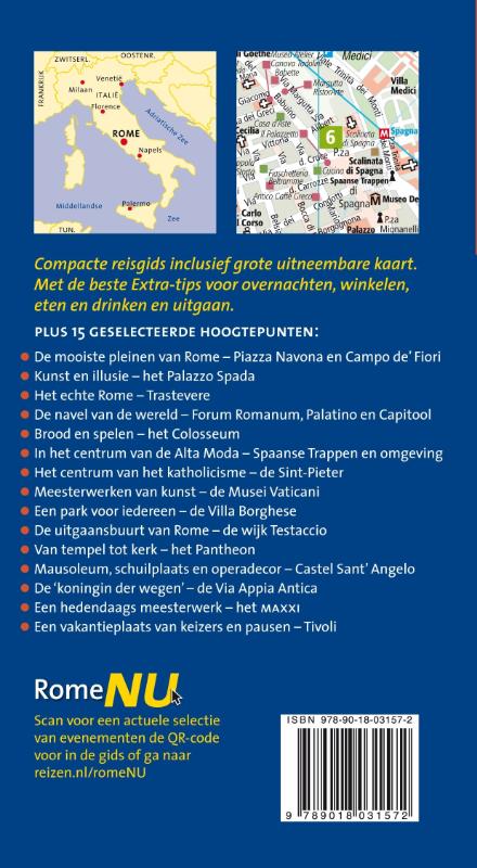 Achterkant van Rome