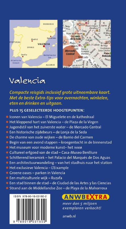 Achterkant van Valencia