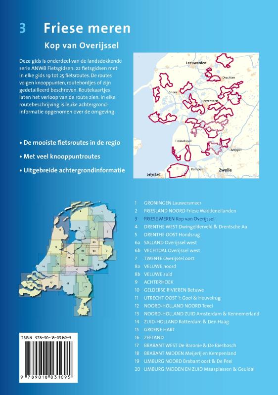 Achterkant van Friese meren: kop van Overijssel