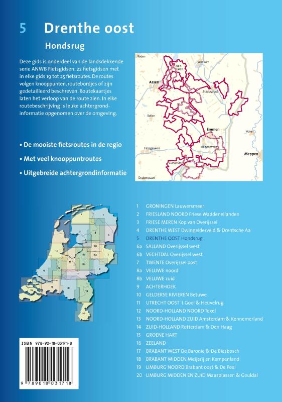 Achterkant van Drenthe Oost: Hondsrug