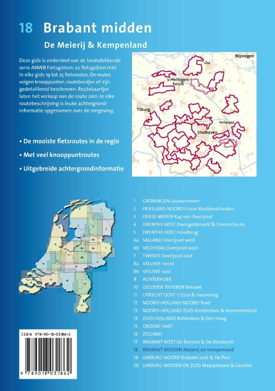 Achterkant van Brabant Midden ; De Meijerij & Kempenland