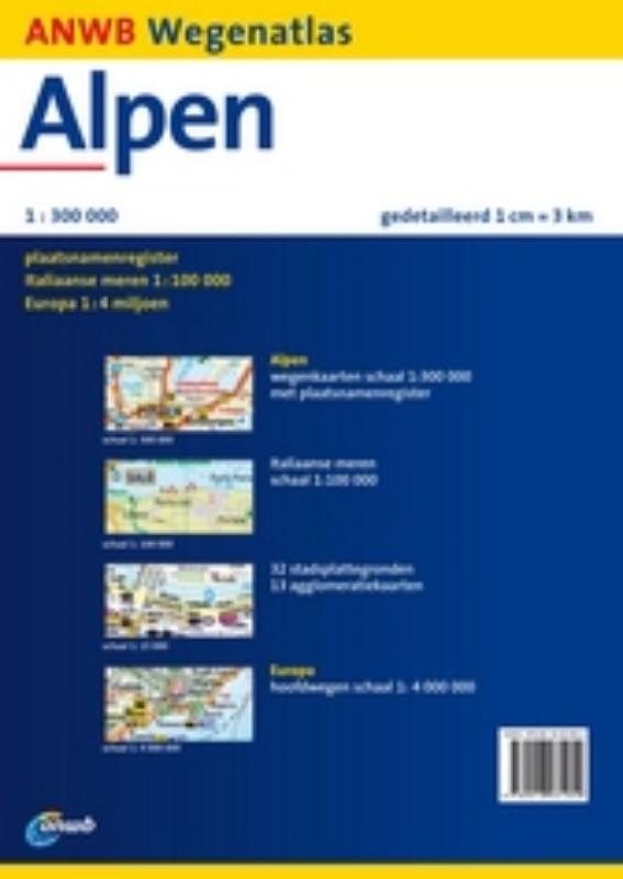 Achterkant van Alpen 2011-2012