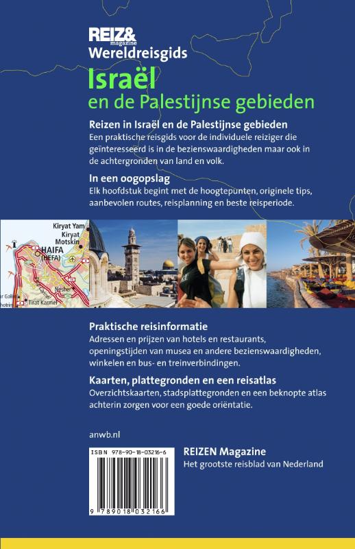 Achterkant van Israel en de Palestijnse gebieden