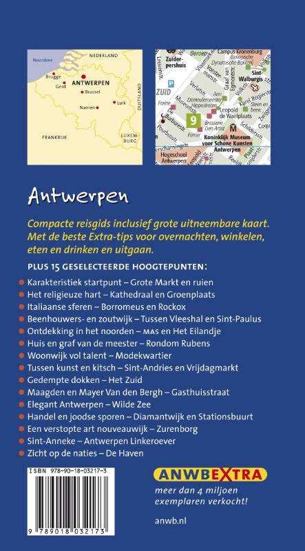 Achterkant van Antwerpen