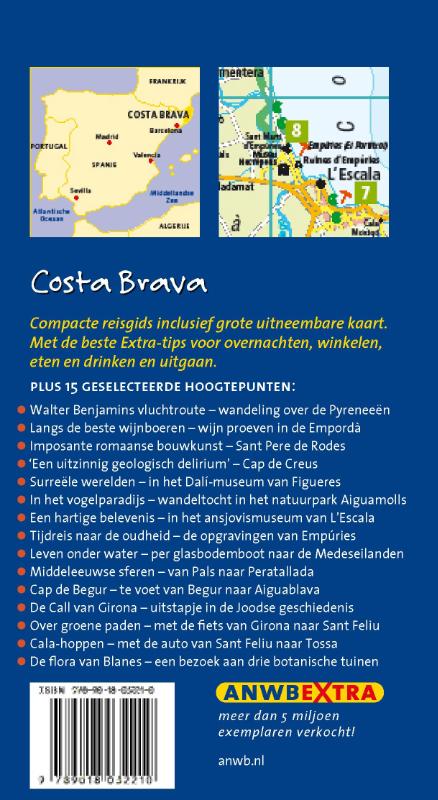 Achterkant van Costa Brava
