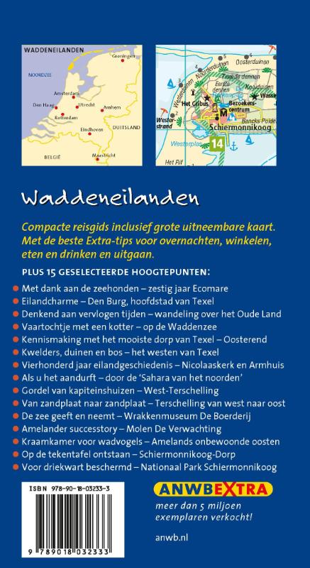 Achterkant van Waddeneilanden