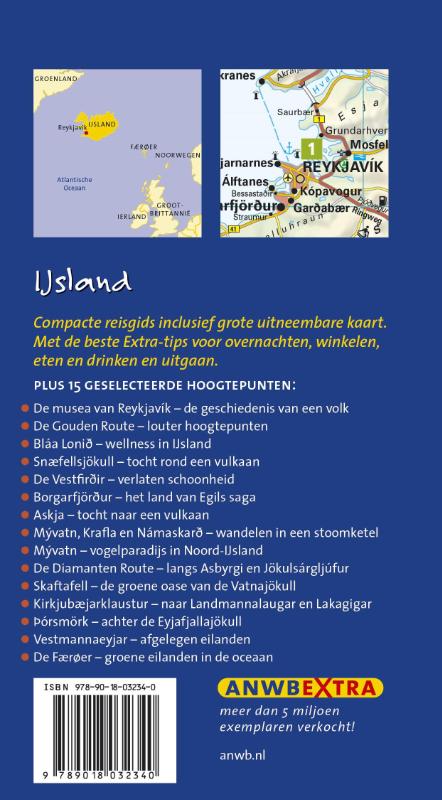 Achterkant van IJsland