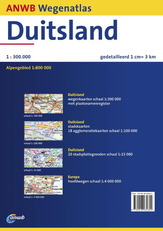 Achterkant van Duitsland