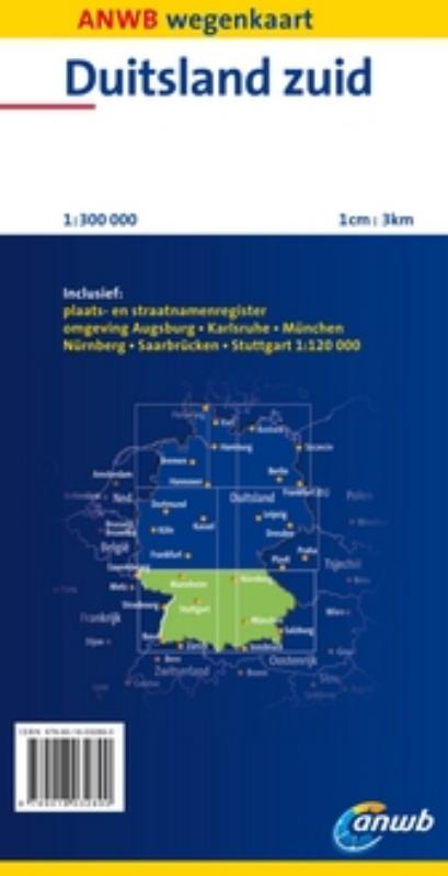 Achterkant van Duitsland Zuid