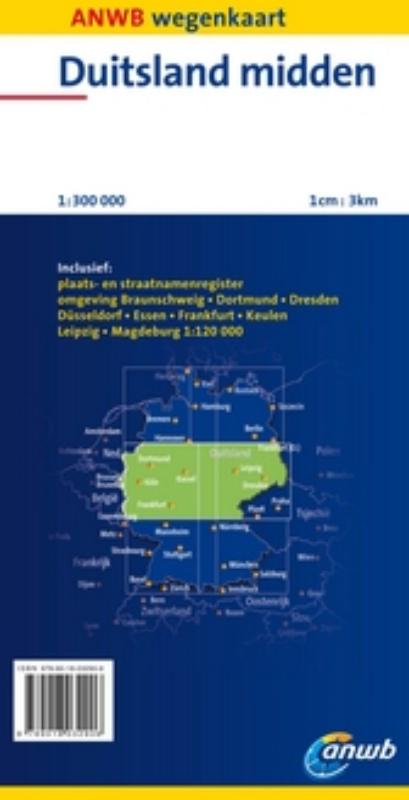 Achterkant van Duitsland Midden