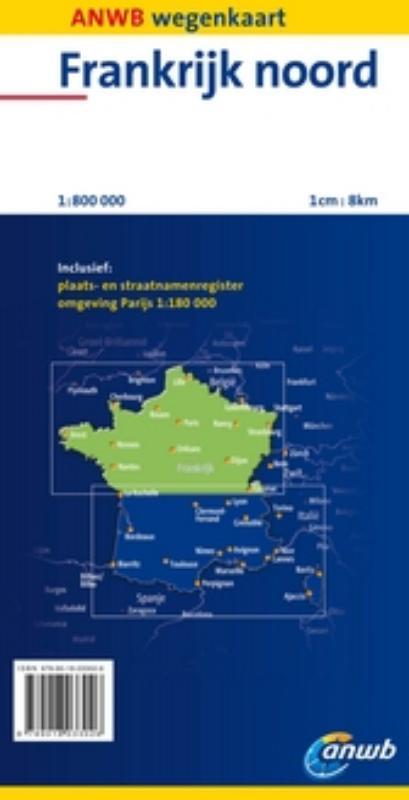 Achterkant van Frankrijk Noord