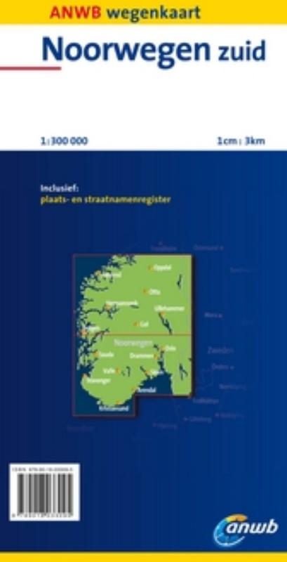 Achterkant van Noorwegen Zuid