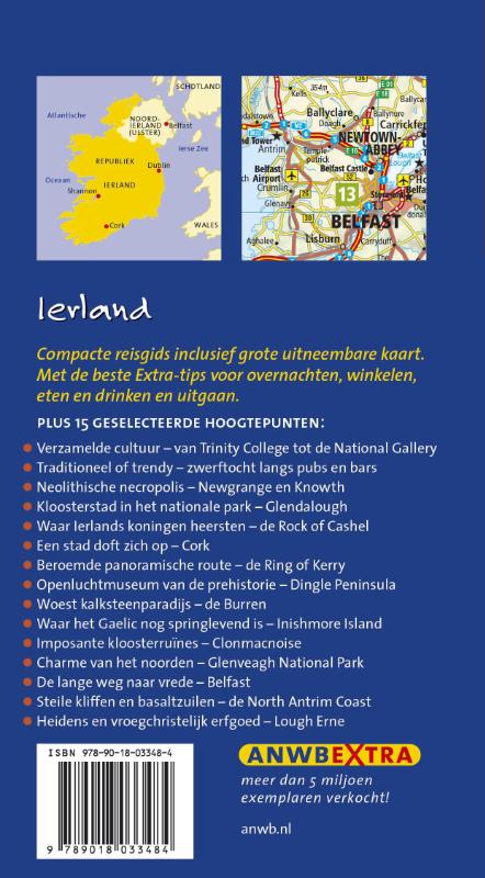 Achterkant van Ierland