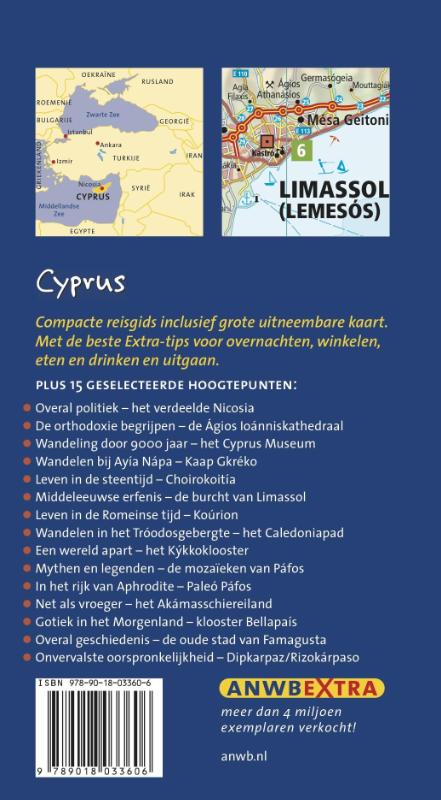 Achterkant van Cyprus