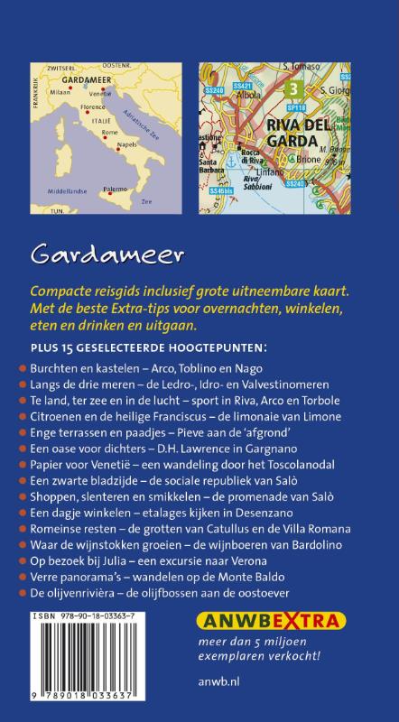 Achterkant van Gardameer
