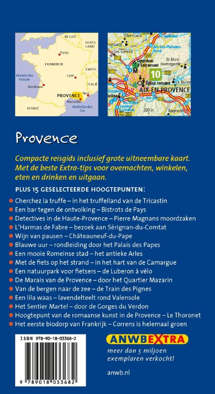 Achterkant van Provence
