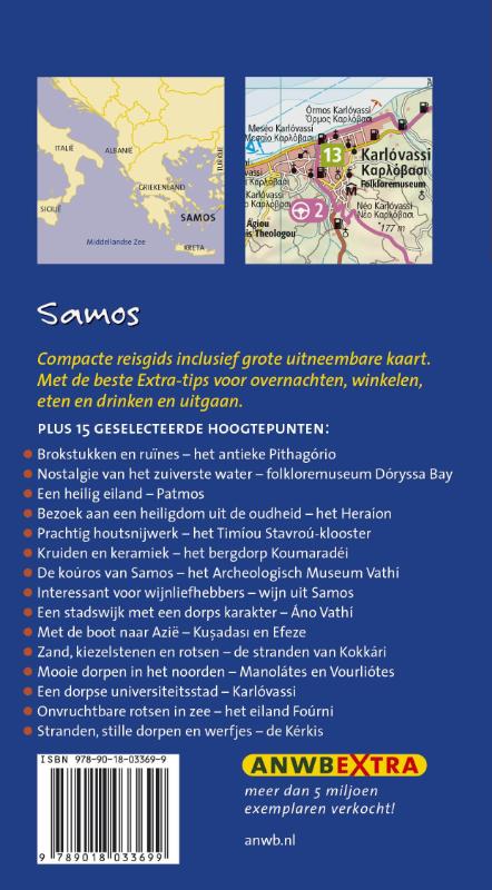 Achterkant van Samos