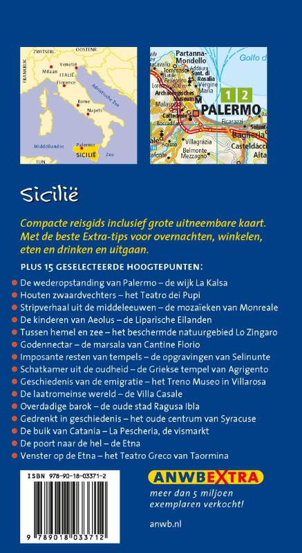 Achterkant van Sicilië