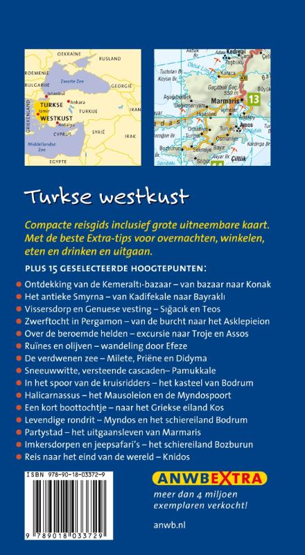 Achterkant van Turkse Westkust