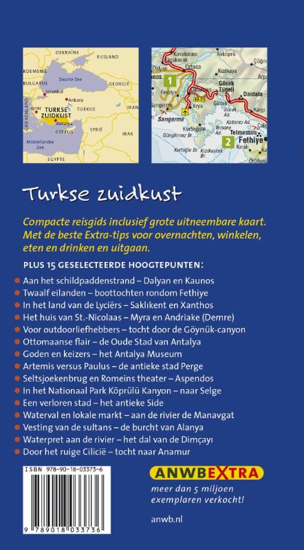Achterkant van Turkse Zuidkust